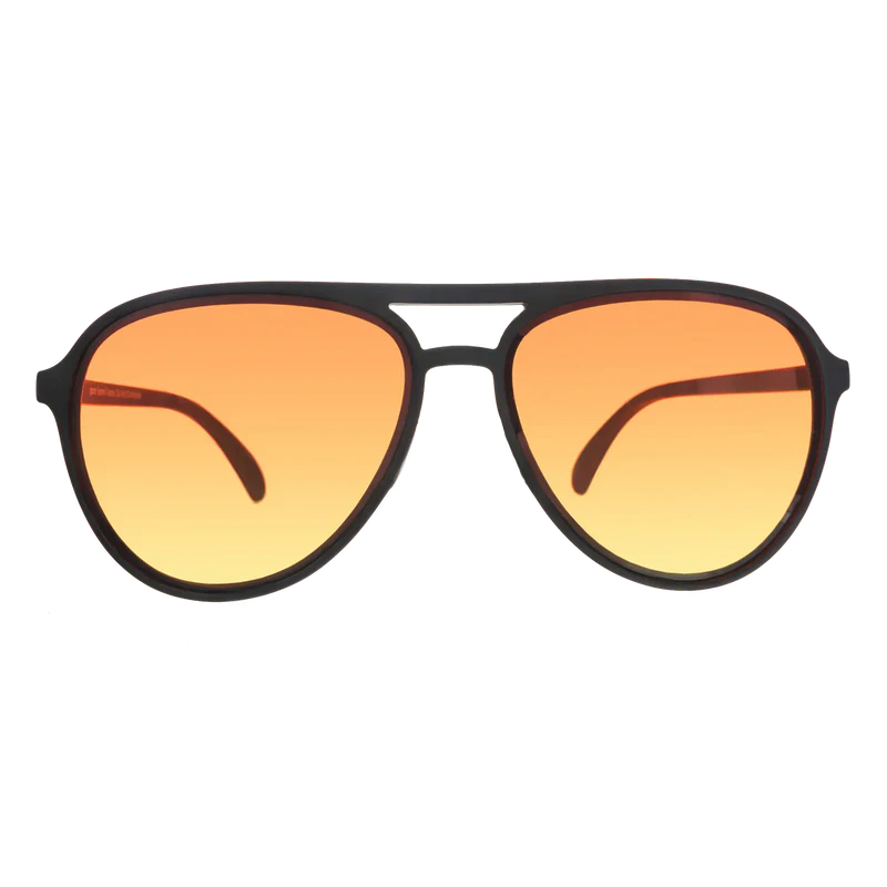 Goodr MACH G — Clear & Resin Danger — view 1