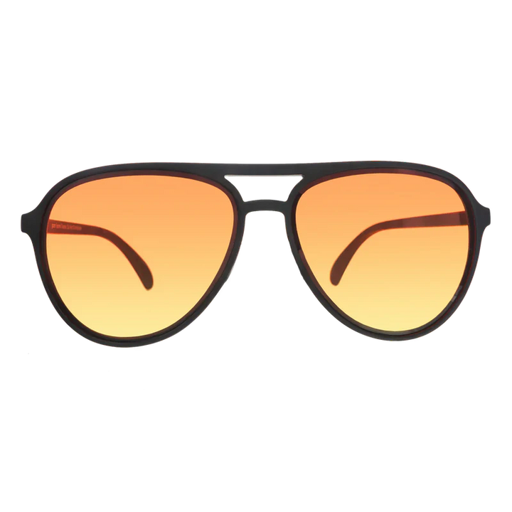 Goodr MACH G — Clear & Resin Danger — view 1