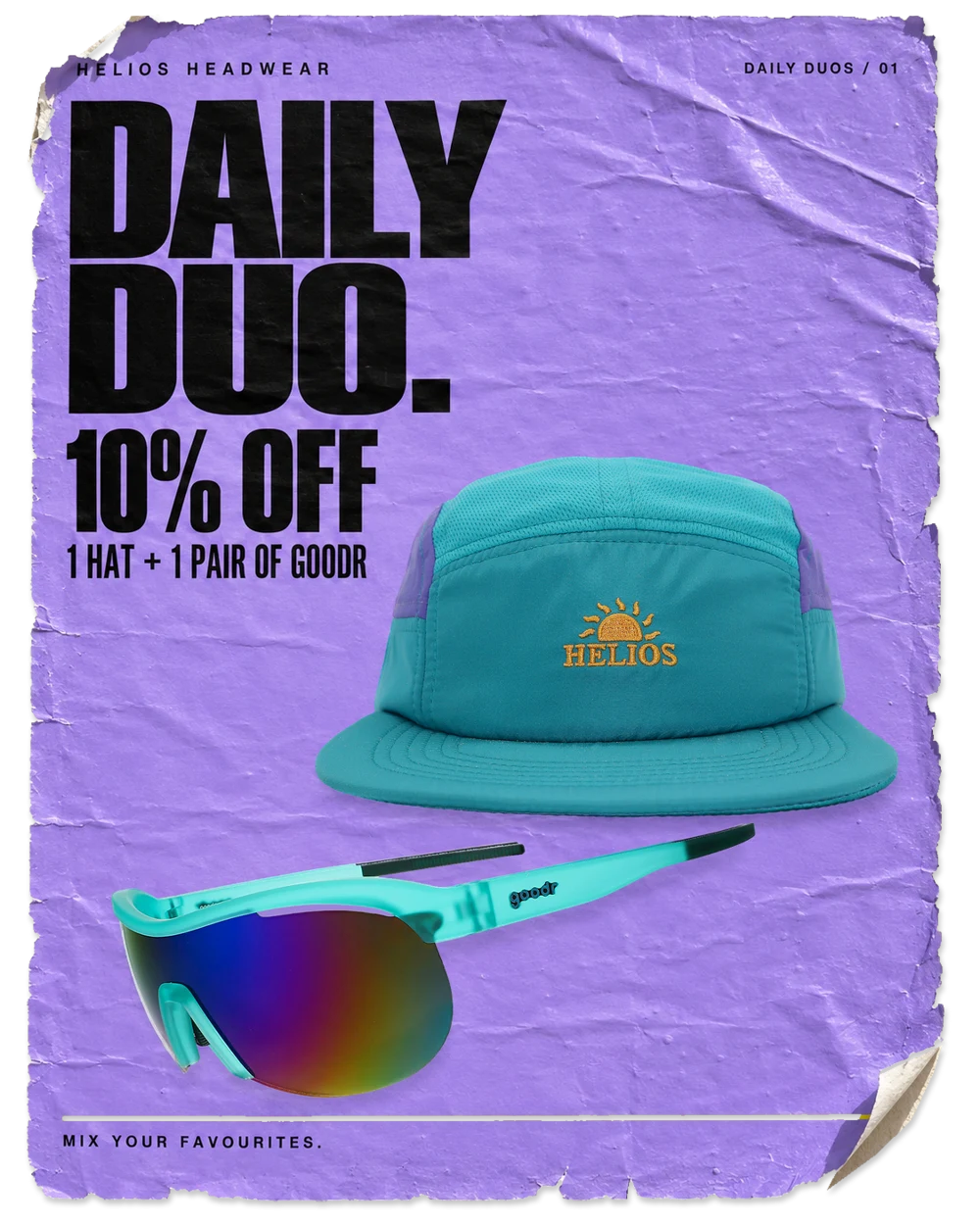 Hat + sunnies